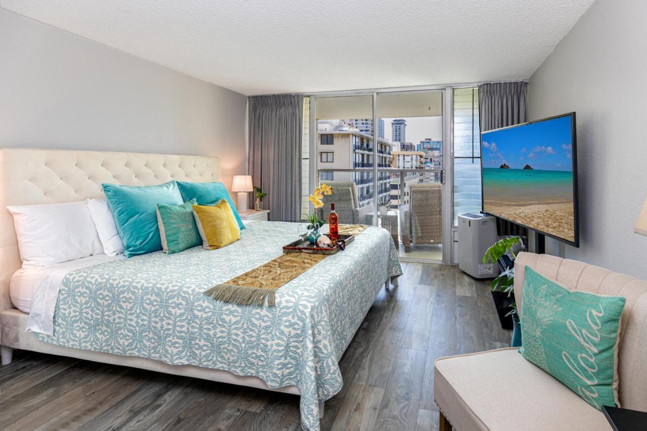 Beautifully Upgraded Studio Close To Waikiki Beach Apartment Honolulu Exterior foto
