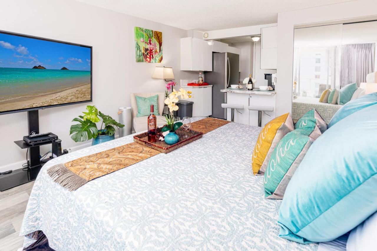 Beautifully Upgraded Studio Close To Waikiki Beach Apartment Honolulu Exterior foto
